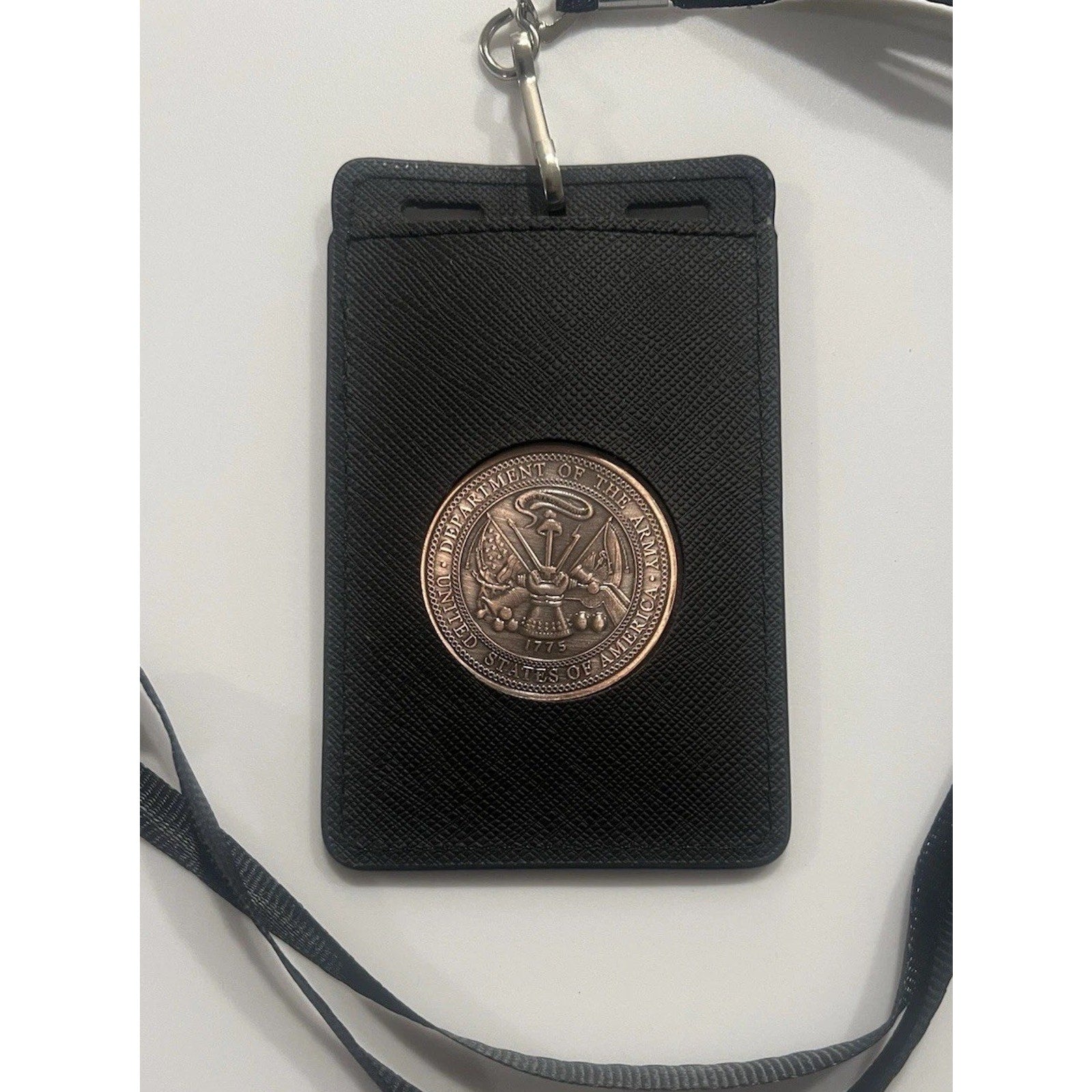 ARMY MILITARY POLICE MP REGIMENT Credential Challenge Coin