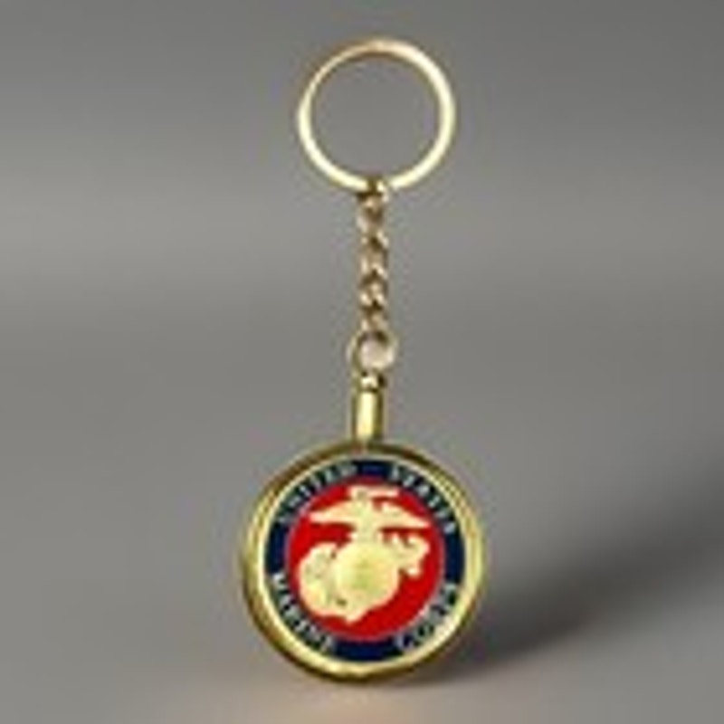 US MARINE CORPS SPECIAL OPERATIONS REGIMENT Challenge Coin Keychain.