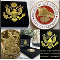 LOS ANGELES COUNTY FIRE DEPT Challenge Coin USA