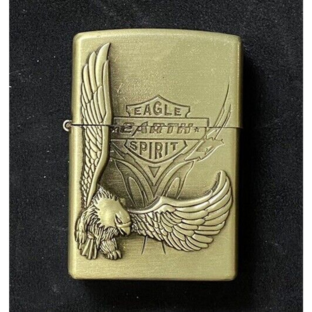 Military American Bold Eagle Lighter Deep Quality Engraved Zippo Unbranded