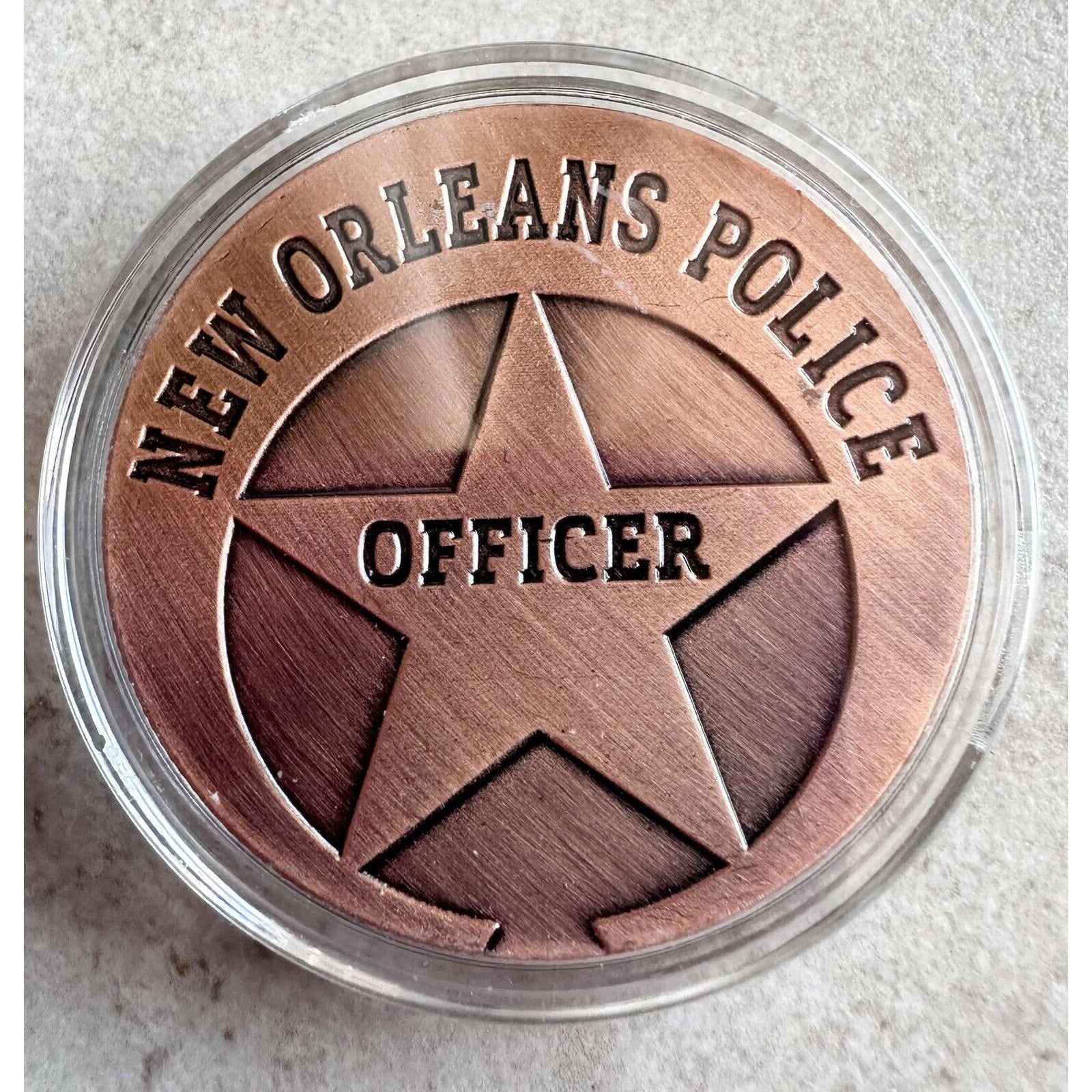 New Orleans Police Officer Challenge Coin USA