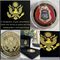 United States FEDERAL DoD POLICE Challenge Coin USA