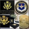 U S AIR FORCE Air Education & Training Command Challenge Coin USA