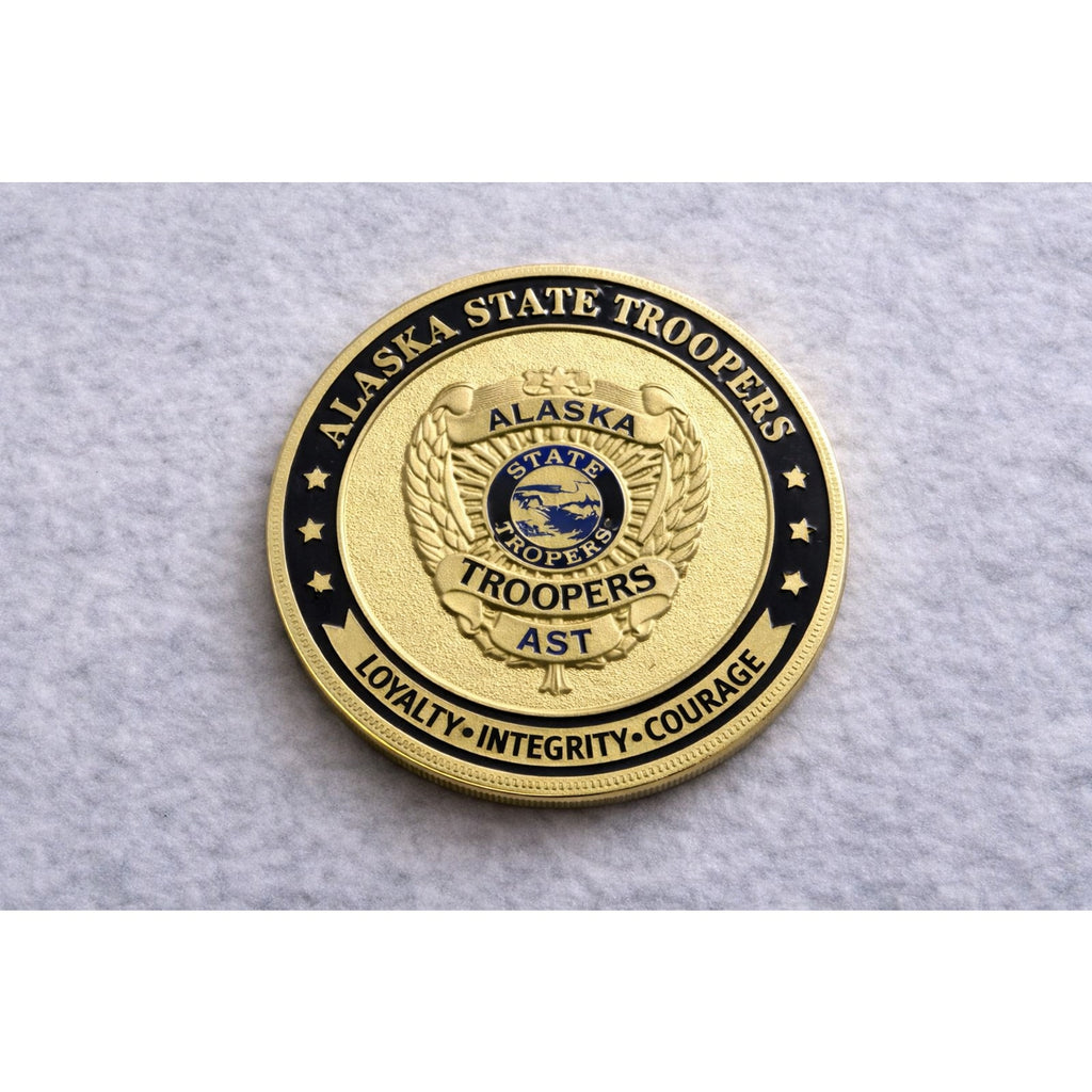 ALASKA STATE TROOPERS Police Officer Retirement Award