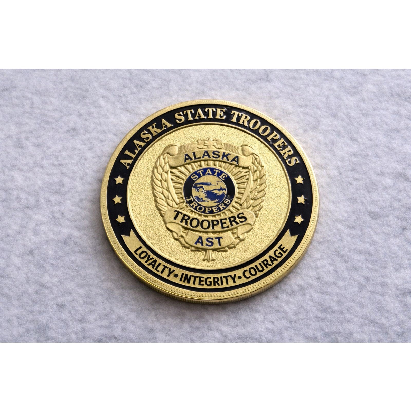 ALASKA STATE TROOPERS Police Officer Retirement Award