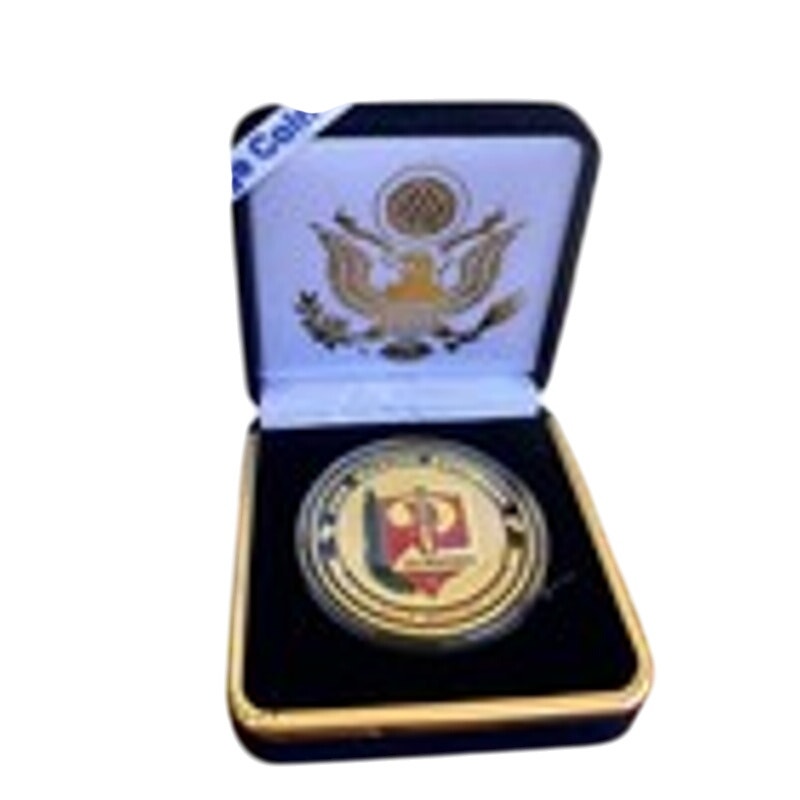Department of Energy (DOE) Challenge Coin With Blue Velvet Case. Fast Shipping!