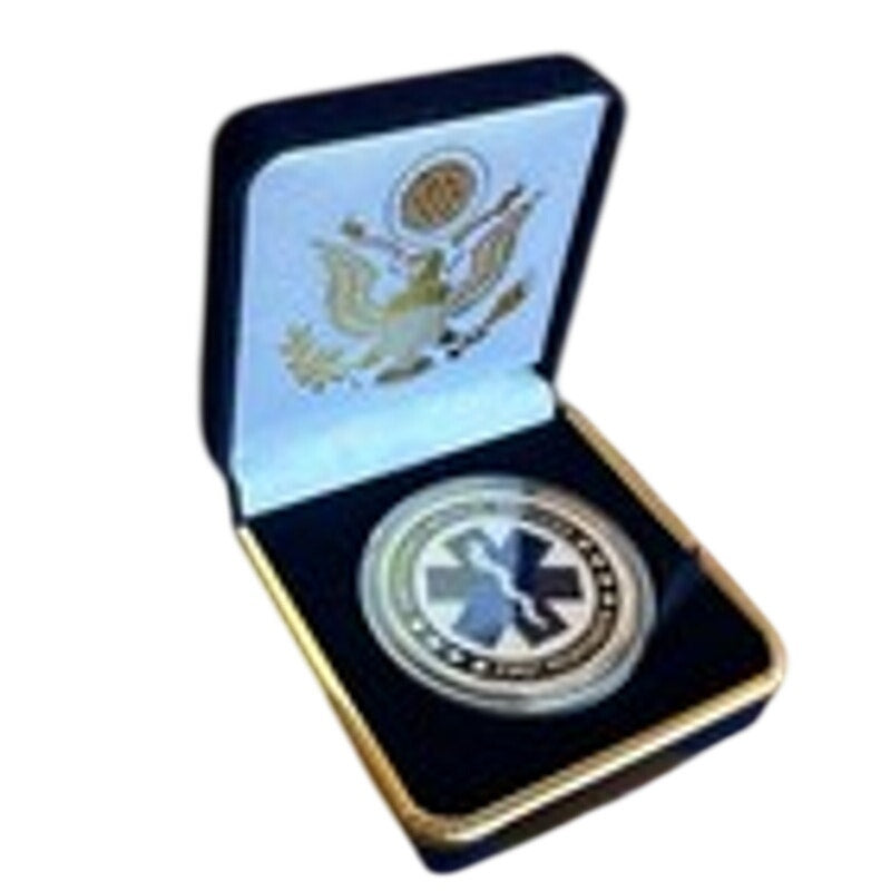 Department of Energy (DOE) Challenge Coin With Blue Velvet Case. Fast Shipping!