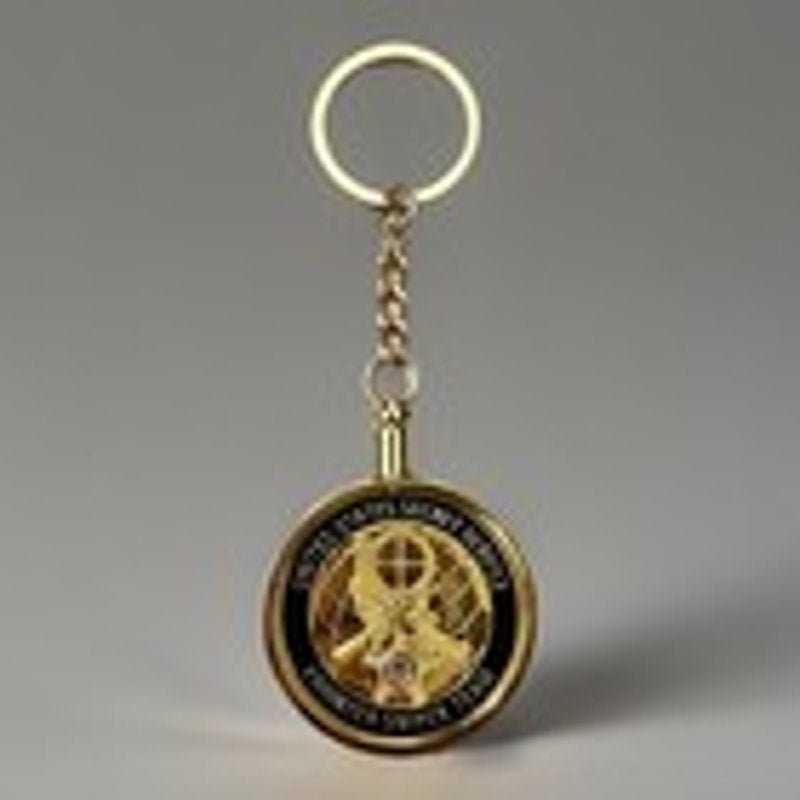 United States Secret Service Counter Sniper Team Challenge Coin Keychain