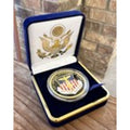 Department of Energy (DOE) Challenge Coin With Blue Velvet Case. Fast Shipping!