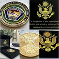 City Of Albuquerque Police Dept Challenge Coin With Retirement Award