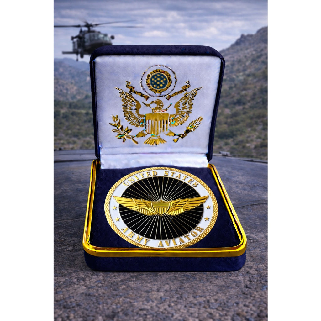 US Army Aviator Badge Challenge Coin. New! Fast Shipping! ·FAST SHIPPING· ·NEW·