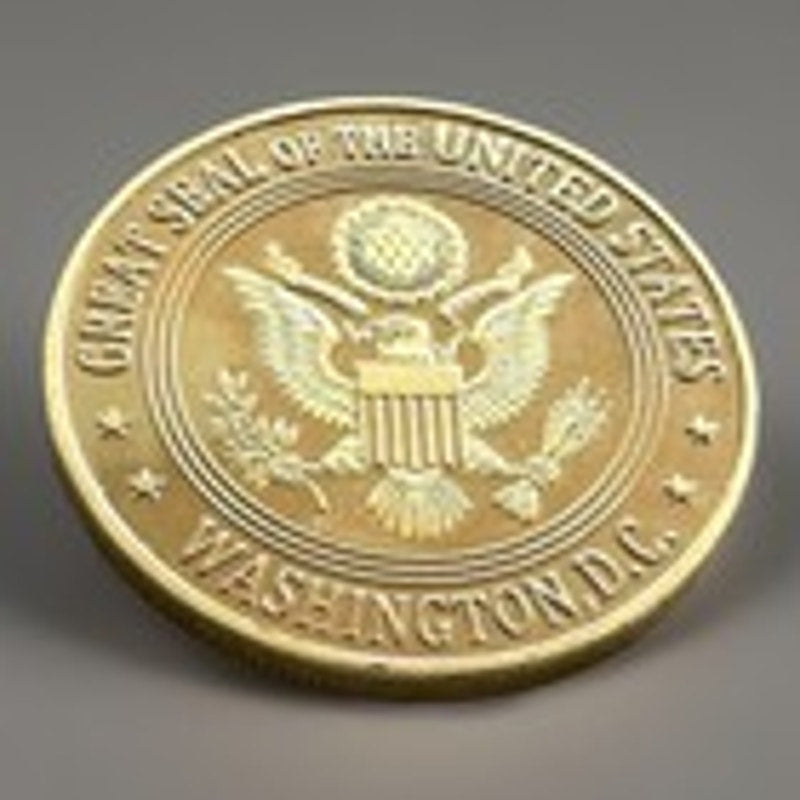 Department of Energy (DOE) Challenge Coin With Blue Velvet Case. Fast Shipping!