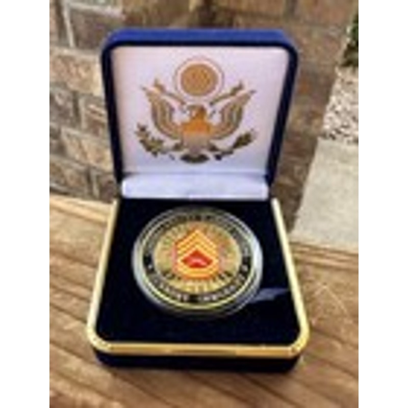 Department of Energy (DOE) Challenge Coin With Blue Velvet Case. Fast Shipping!