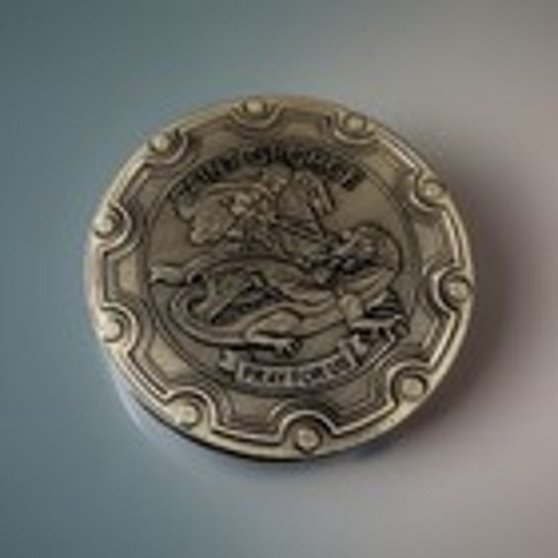 Operation Iraqi Freedom OIF Combat Veteran Challenge Coin Keychain