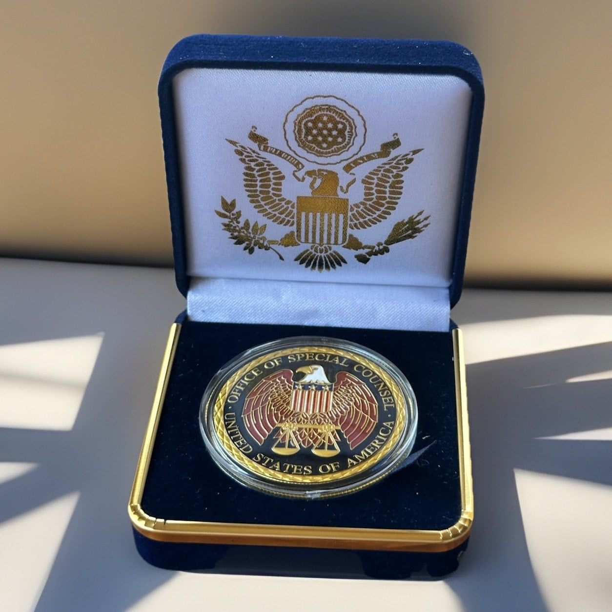 Authentic office speacial counsel Special Investigation U.S. Challenge Coin