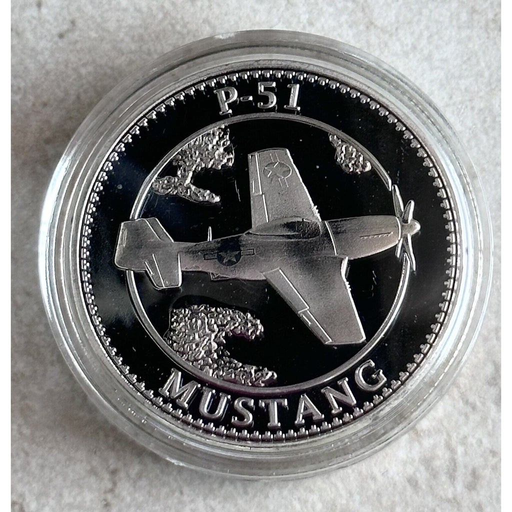 U S ARMY AIR FORCES P-51 MUSTANG Challenge Coin USA