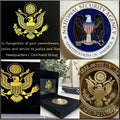 National Security Agency NSA Challenge Coin USA