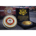 City Of MIAMI FIRE RESCUE Challenge Coin With w/ Retirement Award