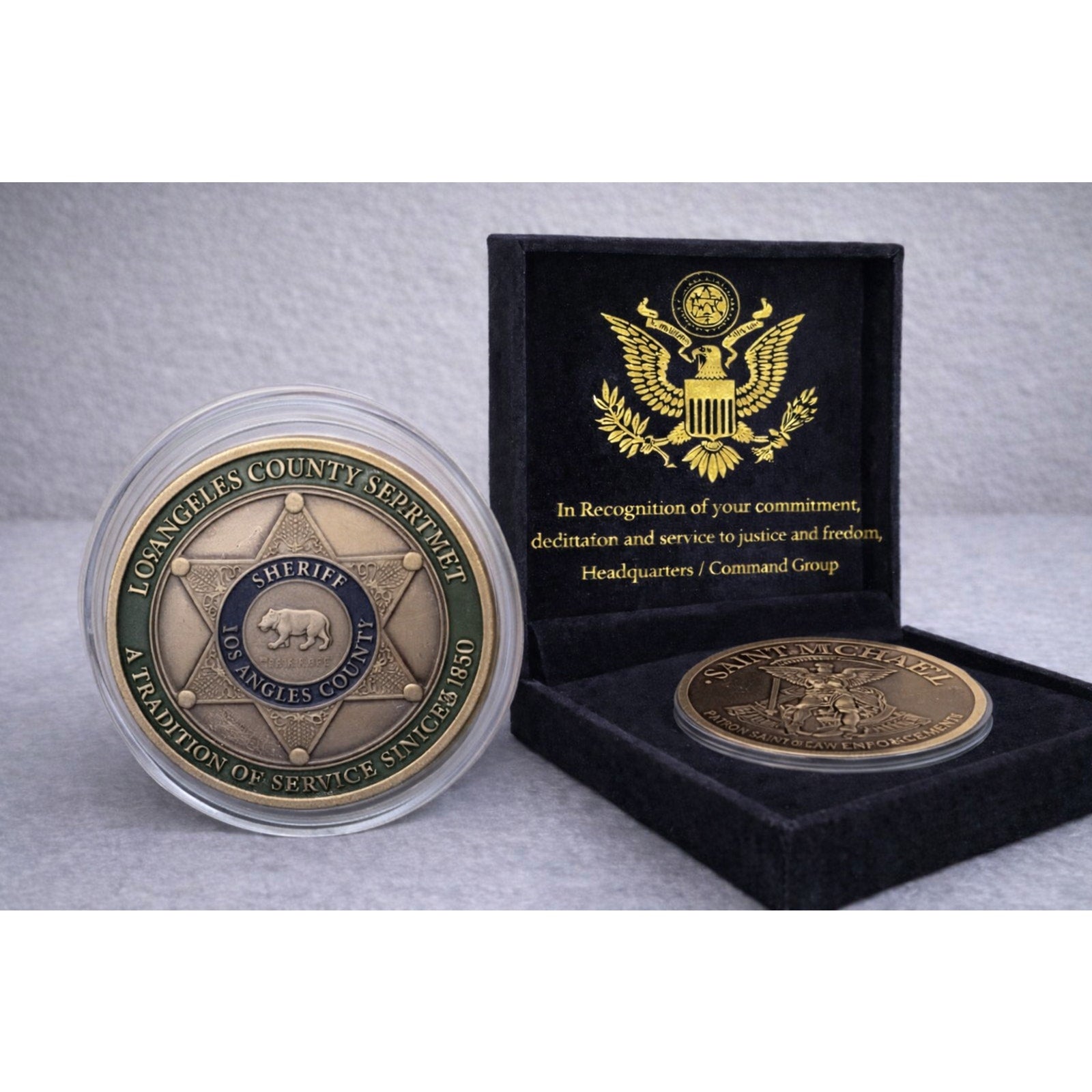 LA LOS ANGELES COUNTY SHERIFF DEPARTMENT Police California Archivement Arward