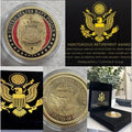 Navy Police Officer Agent MP Law Enforcement Coin US Navy W/Retirement Award