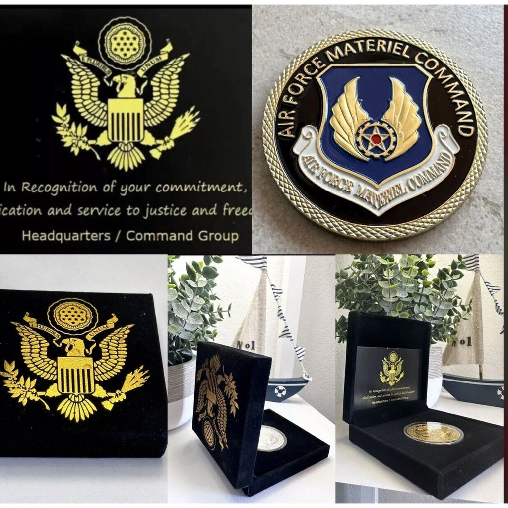 USAF AIR FORCE MATERIEL COMMAND Challenge Coin -USAF