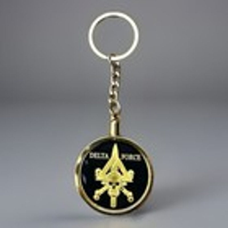 U S ARMY DELTA FORCE Challenge Coin Keychain. Fast Shipping!