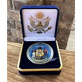 Department of Energy (DOE) Challenge Coin With Blue Velvet Case. Fast Shipping!