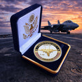 United States Navy F-14 Tomcat Challenge Coin with Case ·FAST SHIPPING· ·NEW·