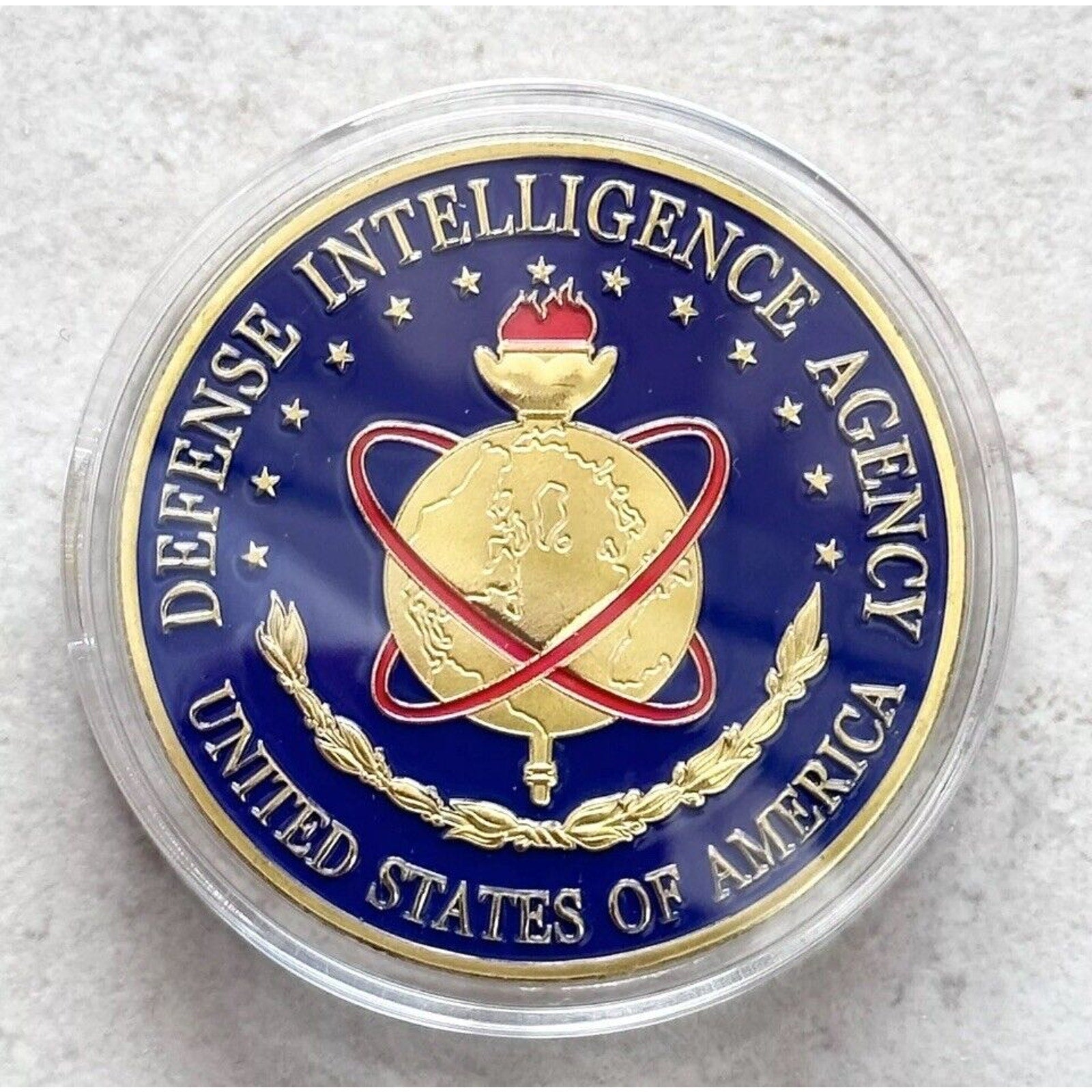 DIA DoD Defense Intelligence Agency Special Agent Spy Collection Set Coin 4pcs