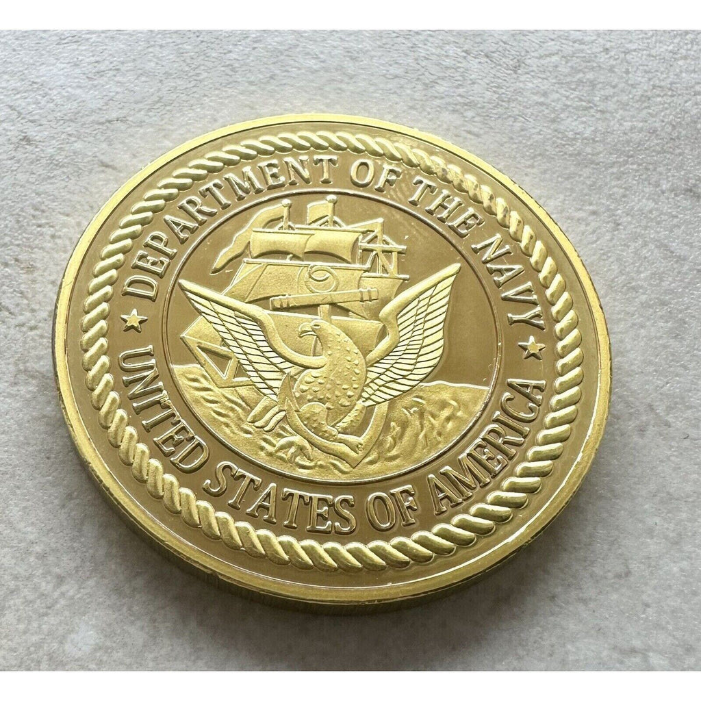 United States US NAVY - USS KITTY HAWK - CV-63 Military Challenge Coin