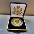 Department of Energy (DOE) Challenge Coin With Blue Velvet Case. Fast Shipping!