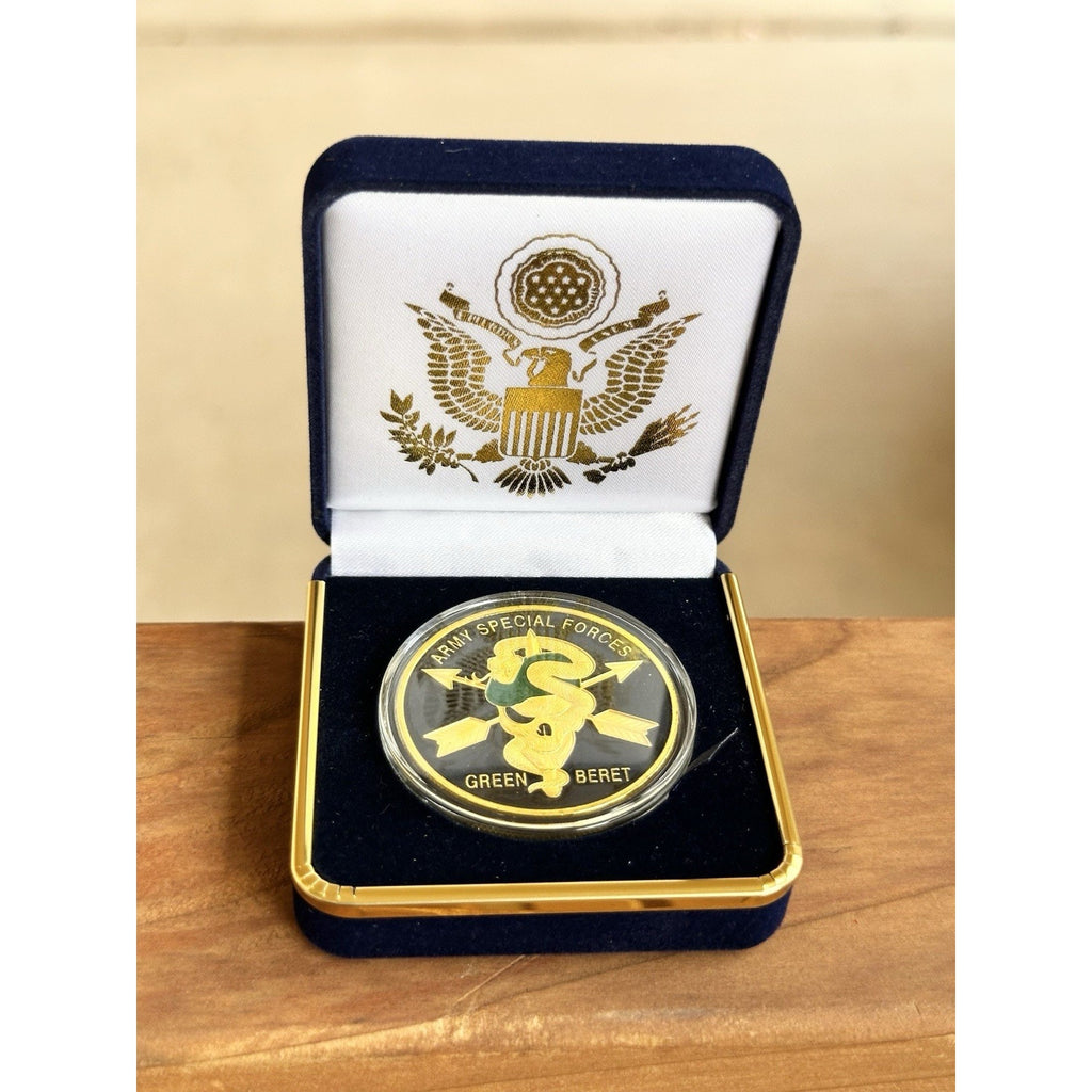 Department of Energy (DOE) Challenge Coin With Blue Velvet Case. Fast Shipping!