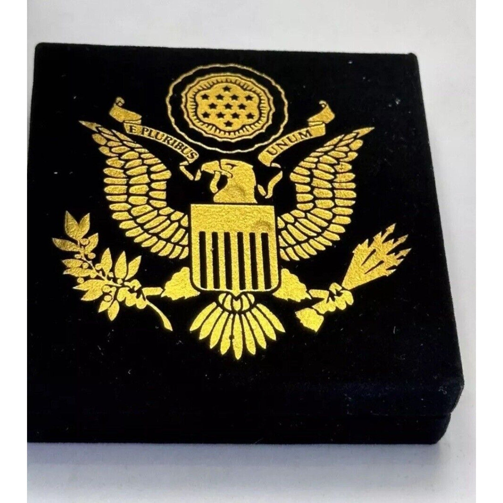 President Trump Declaration US Embassy Jerusalem Israel Coin W/ velvet box