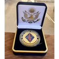 Department of Energy (DOE) Challenge Coin With Blue Velvet Case. Fast Shipping!