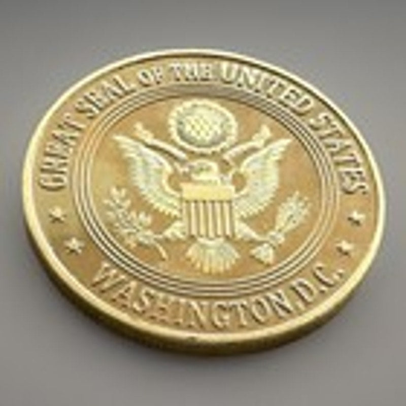 Department of Energy (DOE) Challenge Coin With Blue Velvet Case. Fast Shipping!