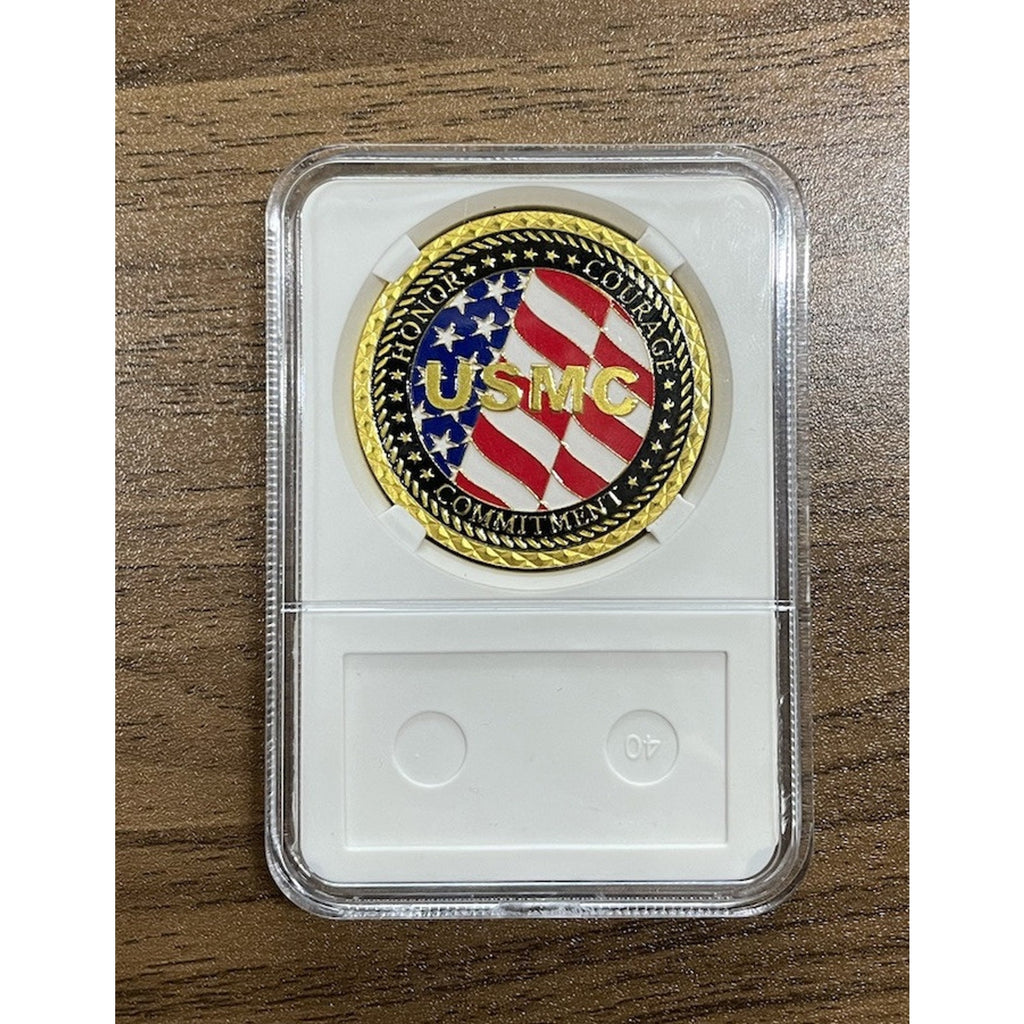 USMC Veteran Semper Fidelis U.S. Marine Corps Official LIC 23125