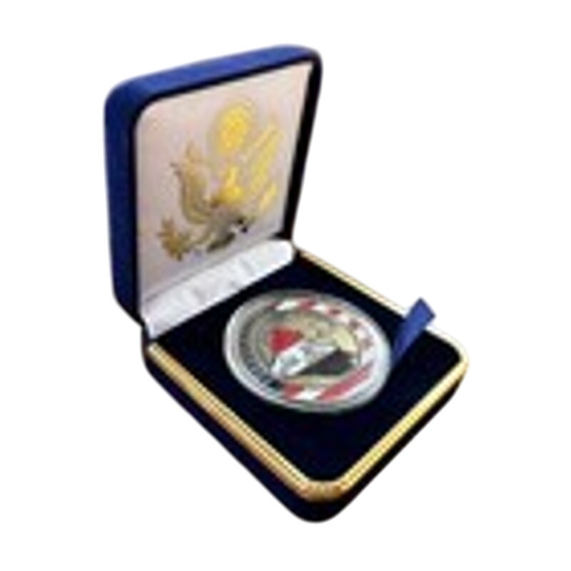Department of Energy (DOE) Challenge Coin With Blue Velvet Case. Fast Shipping!