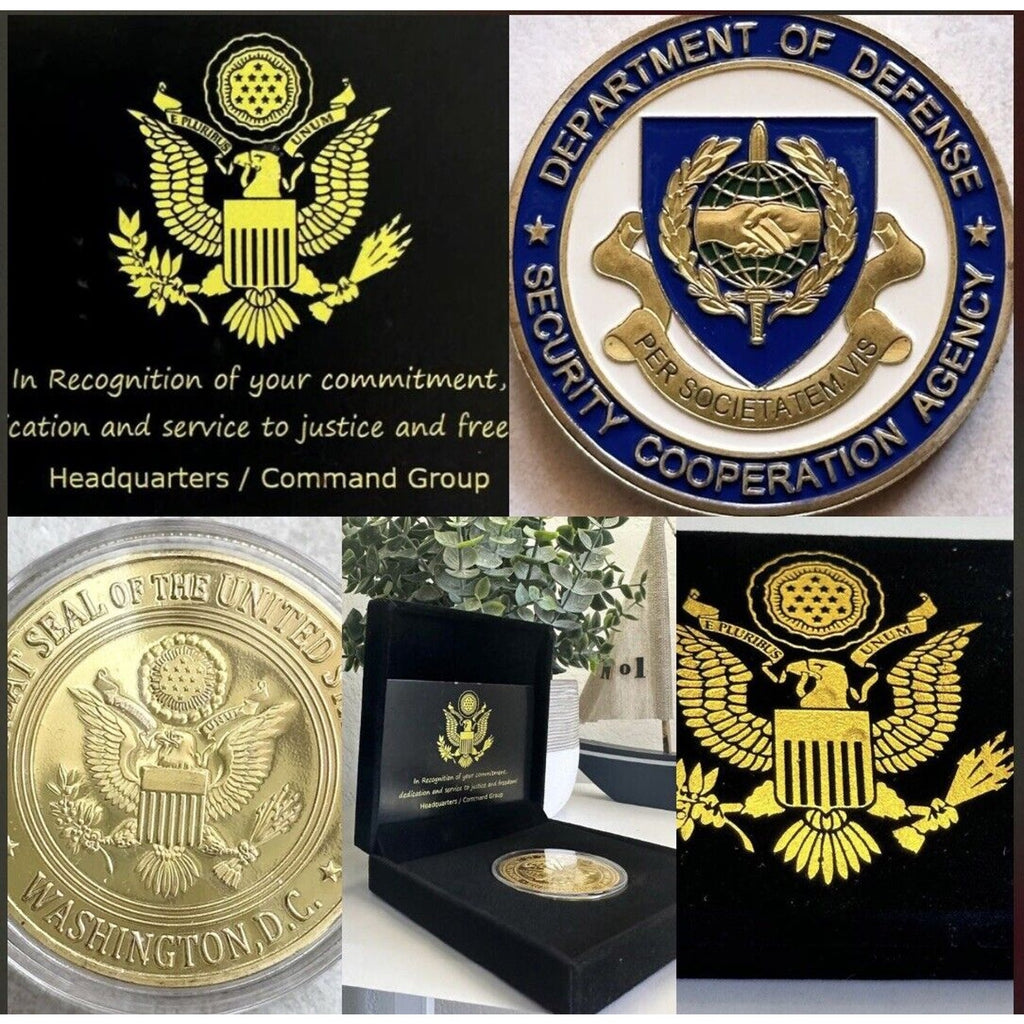 Department of Defense Security Cooperation Agency (DSCA) Challenge Coin USA