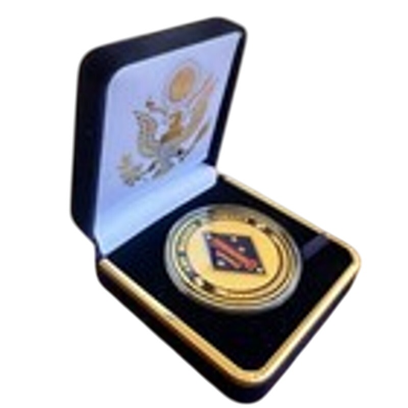 Department of Energy (DOE) Challenge Coin With Blue Velvet Case. Fast Shipping!