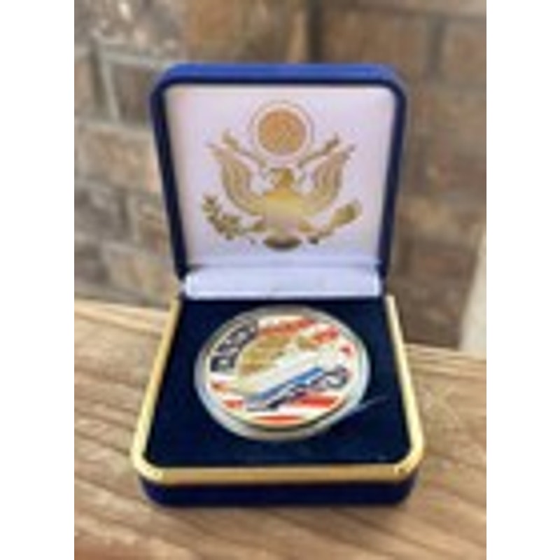 Department of Energy (DOE) Challenge Coin With Blue Velvet Case. Fast Shipping!