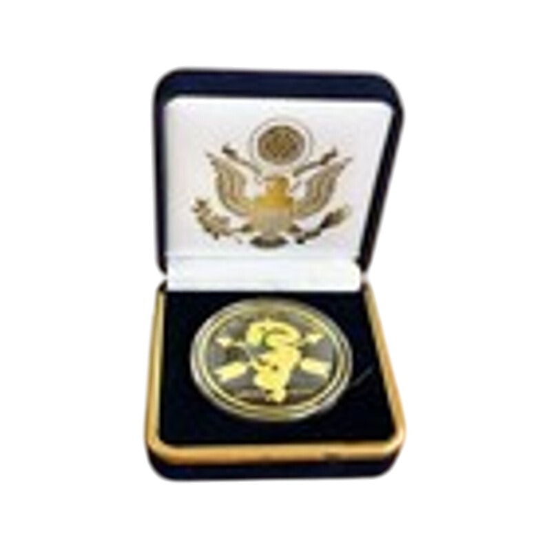 Department of Energy (DOE) Challenge Coin With Blue Velvet Case. Fast Shipping!