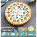 Mosaic Coaster Handmade Material Kit Bamboo Tableware Mat Craft Decor Toy DIY