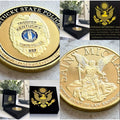 KENTUCKY STATE POLICE Challenge Coin With Retirement Award
