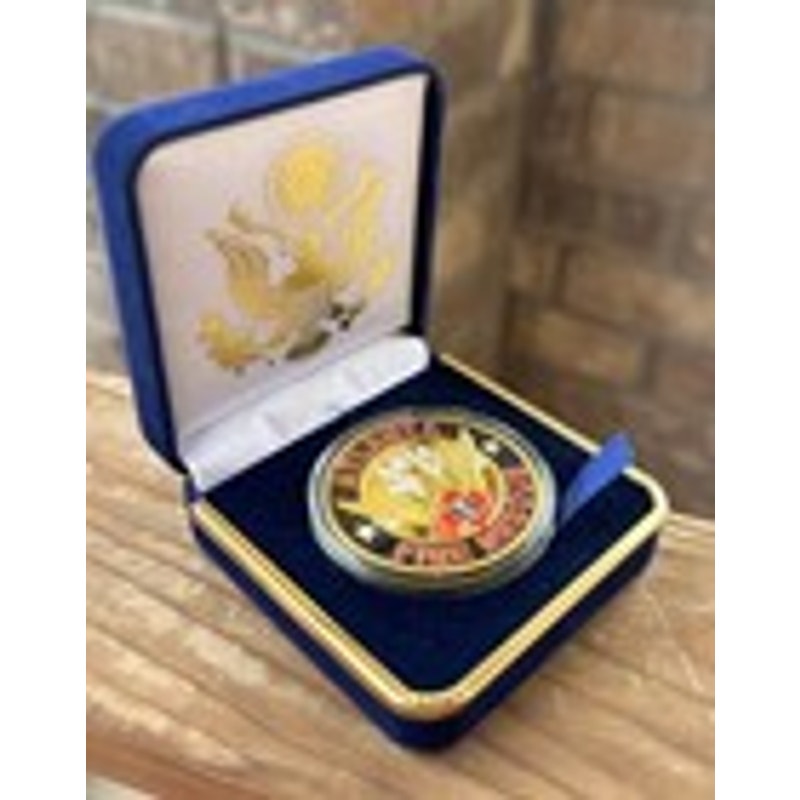 Department of Energy (DOE) Challenge Coin With Blue Velvet Case. Fast Shipping!