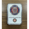 MILITARY POLICE USMC MP Coin Copper US Marine Corps NCO