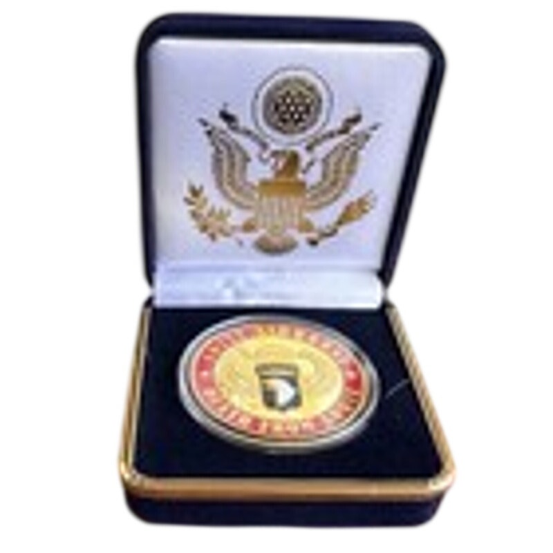 Department of Energy (DOE) Challenge Coin With Blue Velvet Case. Fast Shipping!