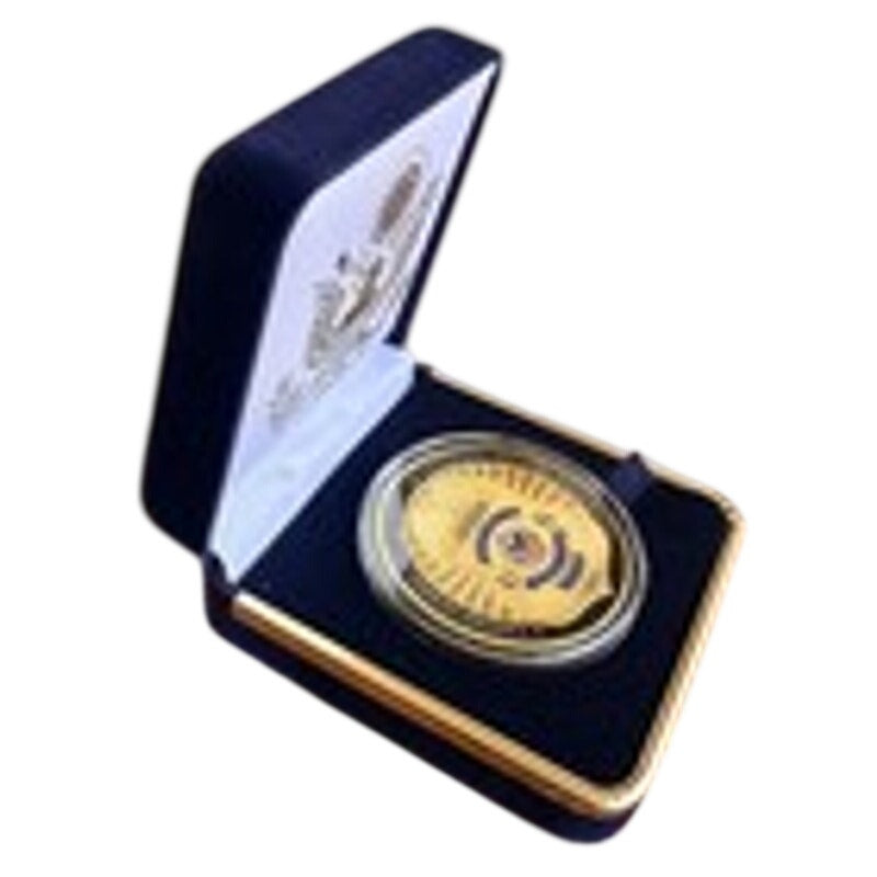 Department of Energy (DOE) Challenge Coin With Blue Velvet Case. Fast Shipping!