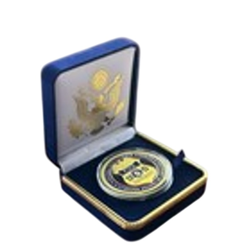 Department of Energy (DOE) Challenge Coin With Blue Velvet Case. Fast Shipping!