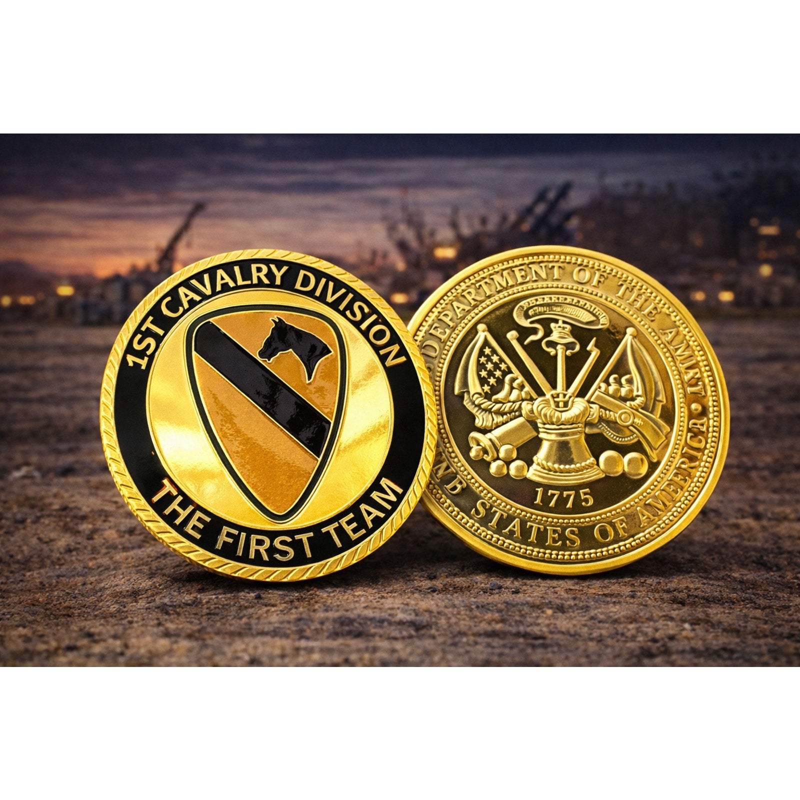 U.S. Army 1st Cavalry Division Challenge Coin ·FAST SHIPPING· ·NEW·