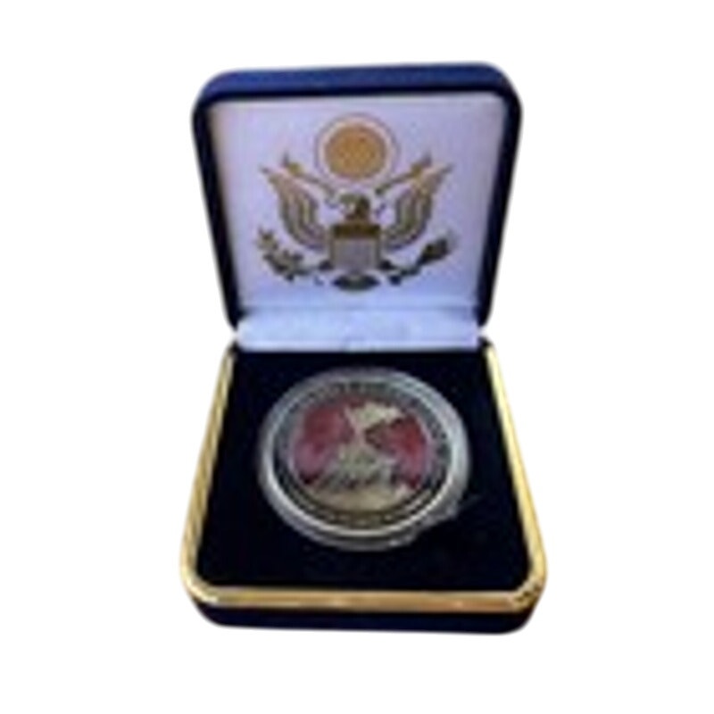 Department of Energy (DOE) Challenge Coin With Blue Velvet Case. Fast Shipping!